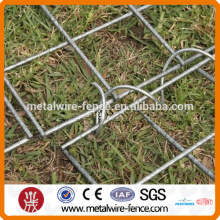 China supplier anti-corrosion galvanized and pvc coated gabion basket